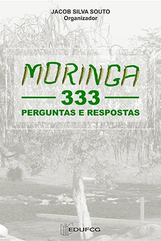 A capa possui a imagem de uma Árvore de Moringa no plano de fundo