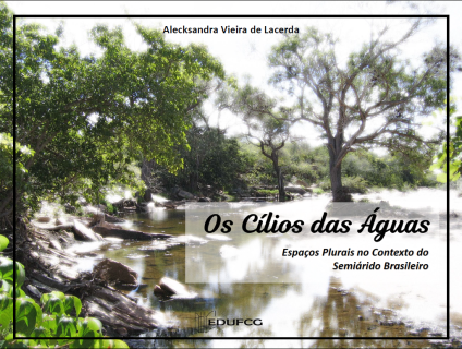 A capa possui a fotografia de uma paisagem com árvores e um rio.